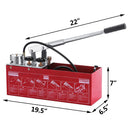 Hydrostatic Pressure Test Pump