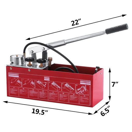 Hydrostatic Pressure Test Pump