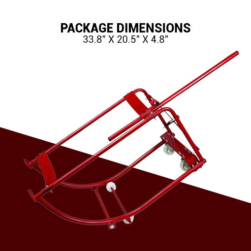 Movable Tilting Drum Cradle