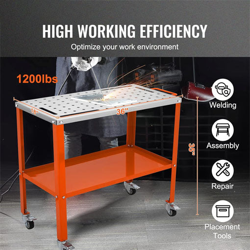 Moveable Welding Table