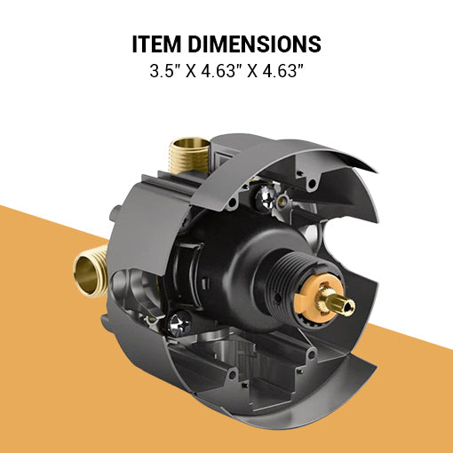 Pressure-Balancing Valve Body and Cartridge Kit