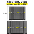 RV Entry Screen Door Grille