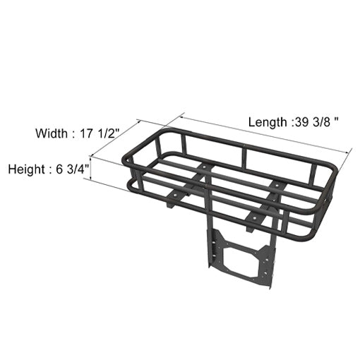 Rear Cargo Carrier Basket on OE Tailgate