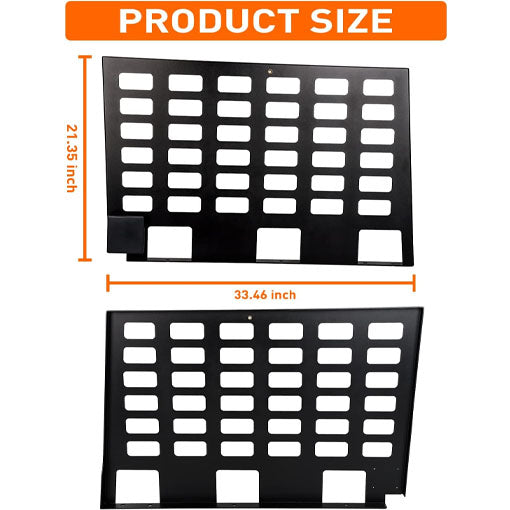 Rear Window Side Storage Racks