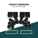 Spark Plug Wire Separators Aluminum Kit