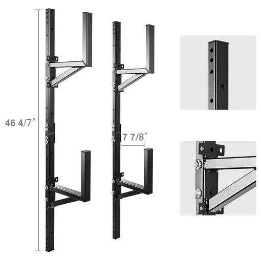 Trailer Side Mount Ladder Rack