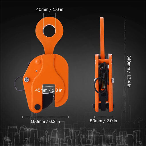 Vertical Plate Lifting Clamp