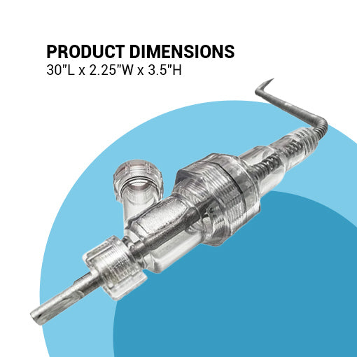 Water Heater Tank Sediment Cleaning Tool