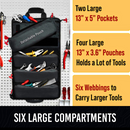 Durable Roll-Up Tool Bag Organizer