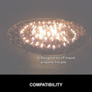 Fire Pit Stainless Steel Burner Ring Installation Kit