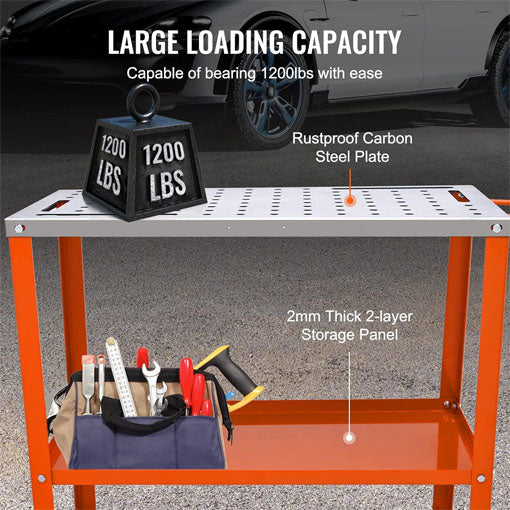 Moveable Welding Table