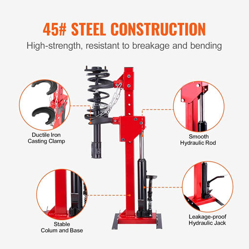 Hydraulic Strut Spring Compressor