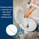 RV Black Tank Cleaner Swivel Wand with Shut-Off Valve