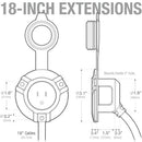125V AC Port Plug Power Inlet