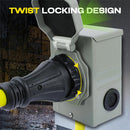 50 Amp Generator Power Inlet Box