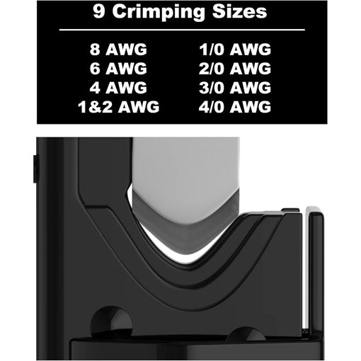 Hammer Battery Lug Crimping Tool