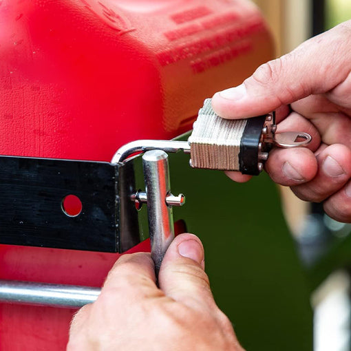 Locking Rack Gas Container Holder