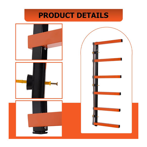 Wood Organizer & Lumber Rack Wall Mount