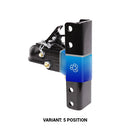 Adjustable Trailer Coupler and Channel Bracket Kit