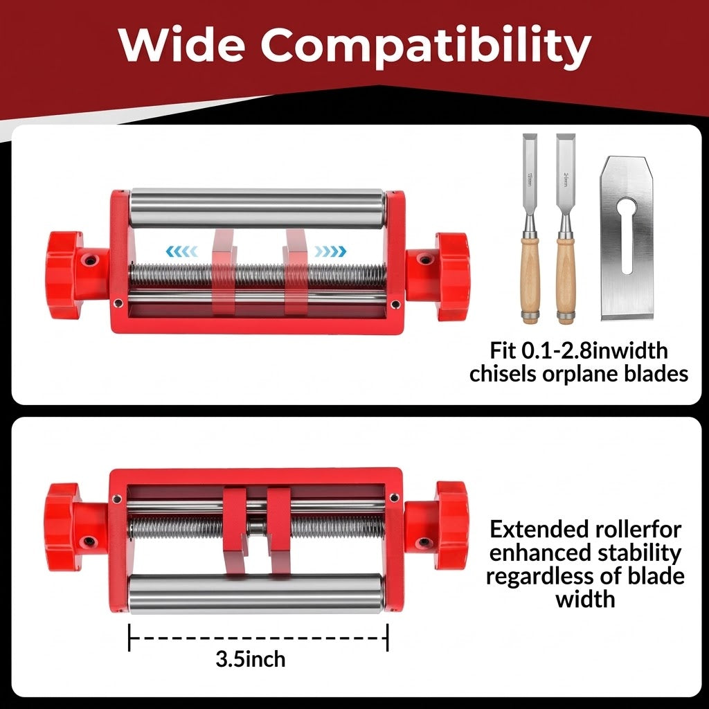 Precision Chisel Sharpening Jig & Guide
