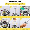 Hand Pump Sprayer With Pressure Gauge