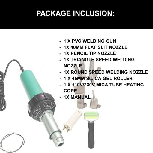 1600W Plastic Hot Air Welder Heating Gun