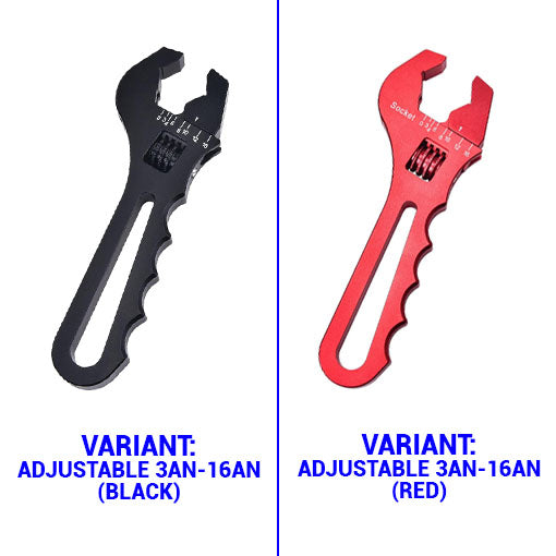 Adjustable AN Hose Fitting Wrench