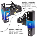 Adjustable Trailer Coupler and Channel Bracket Kit