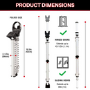 Folding Security Door Stopper