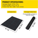 Heavy Duty Garden Woven Fabric Barrier