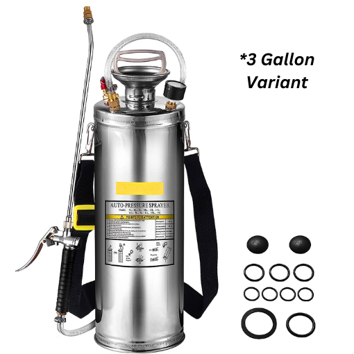 Hand Pump Sprayer With Pressure Gauge
