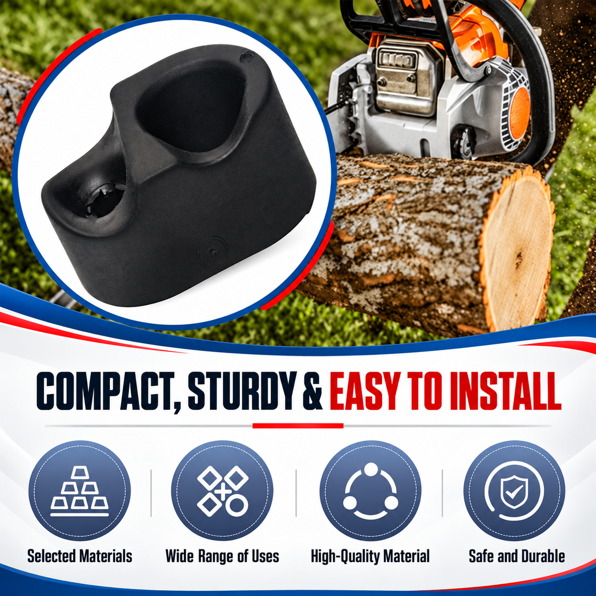 3-Pack Chainsaw Scrench Holder