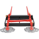 Dual Hay Bale Spear Attachment