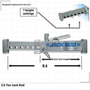 Extendable Floor Jack Rod