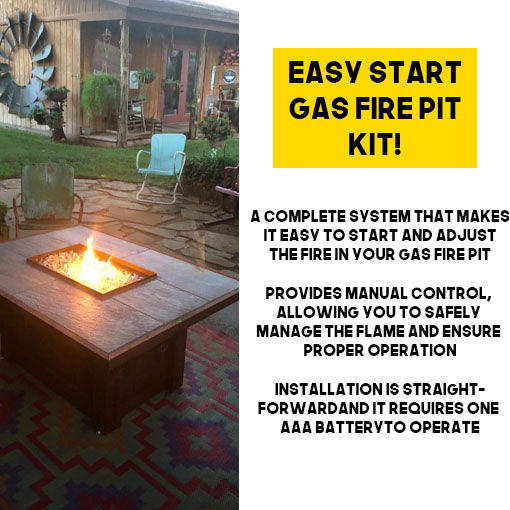 Fire Pit Gas Burner Spark Ignition Kit