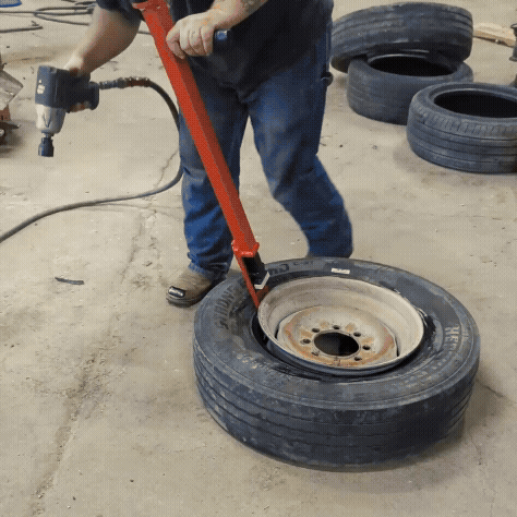 10"-24" Universal Truck Tire Impact Driven Demount Tool