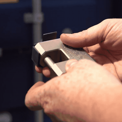 Shipping Container Heavy-Duty Stainless Steel D-Shaped Padlock