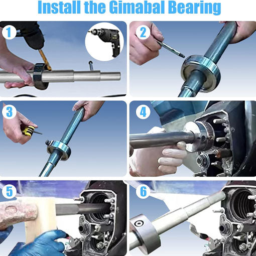 Gimbal Bearing Puller and Alignment Tool Set
