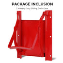 2-Pack Heavy Duty Sliding Grain Gate