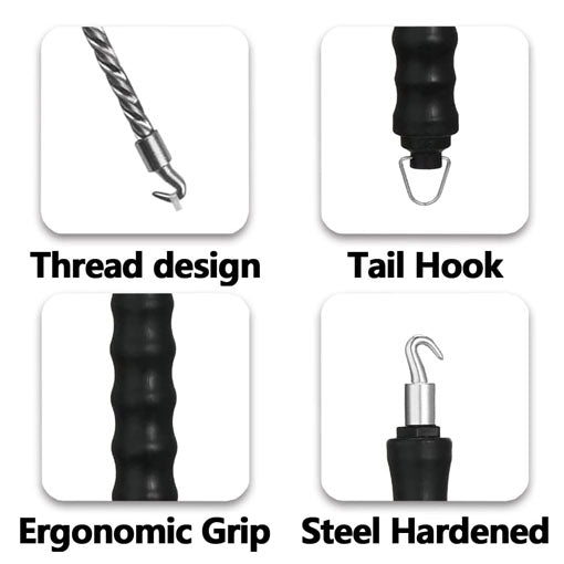 2PCS Rebar Tie Wire Twister