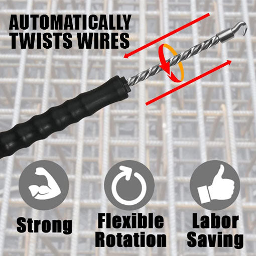 2PCS Rebar Tie Wire Twister