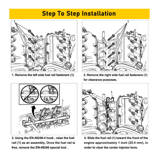 Injector Rail Assembly Remover Tool