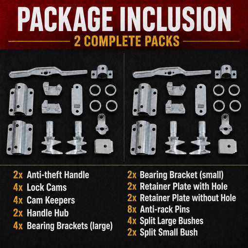 Heavy Duty Shipping Container Door Lock Parts