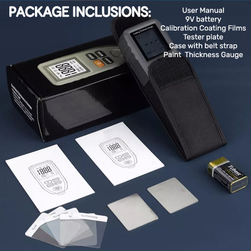 Paint Thickness Meter Gauge