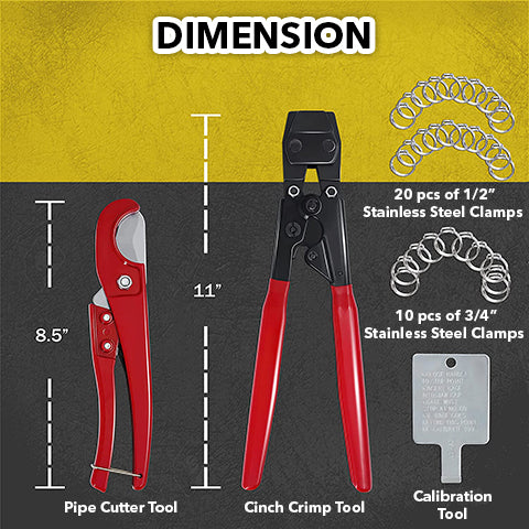 PEX Crimping Set