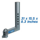 Pop Up Gooseneck Extended Coupler