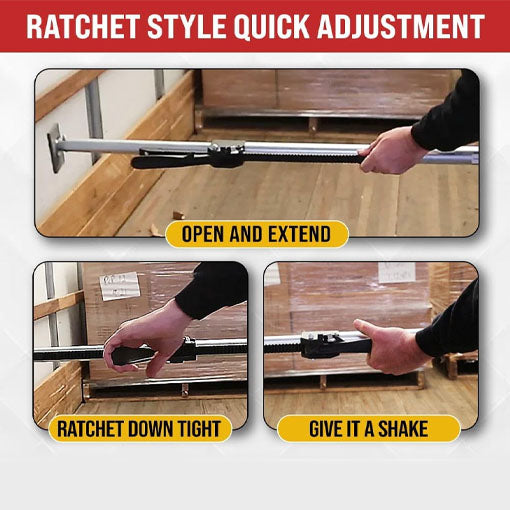 Ratcheting Truck Cargo Bar