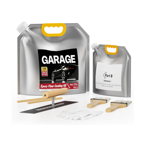 Self-Leveling Garage Floor Epoxy Kit