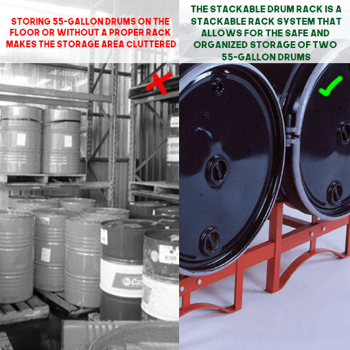 Stackable Drum Rack
