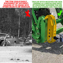 Trailer Hitch Receiver for Skid Loaders